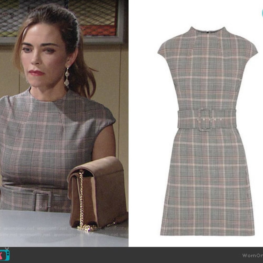 THEORY Mod Plaid Dress New Without Tags Size 6